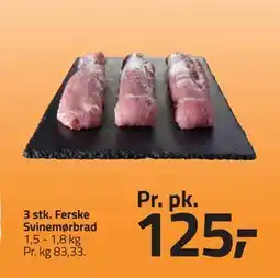 Fleggaard 3 stk. Ferske Svinemørbrad, DKK 125 tilbud