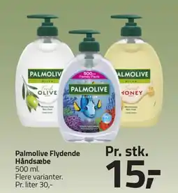 Fleggaard Palmolive Flydende Håndsæbe, DKK 15 tilbud