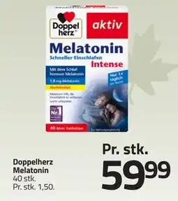 Fleggaard Doppelherz Melatonin, DKK 59.99 tilbud