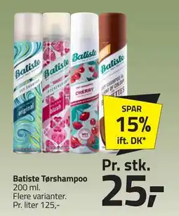 Fleggaard Batiste Tørshampoo, DKK 25 tilbud