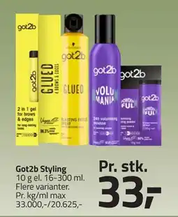 Fleggaard Got2b Styling, DKK 33 tilbud