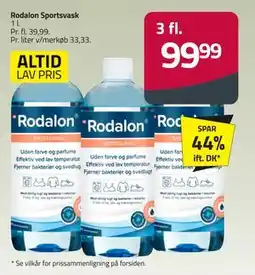 Fleggaard Rodalon Sportsvask, DKK 99.99 tilbud