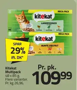 Fleggaard Kitekat Multipack, DKK 109.99 tilbud