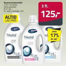 Fleggaard Neutral Vaskemiddel, DKK 125 tilbud
