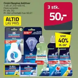 Fleggaard Finish/Neophos Additiver, DKK 50 tilbud