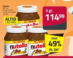 Fleggaard Nutella, DKK 114.99 tilbud