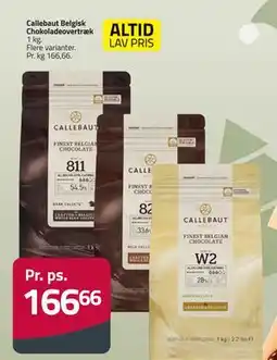 Fleggaard Callebaut Belgisk Chokoladeovertræk, DKK 166.66 tilbud