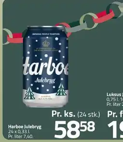 Fleggaard Harboe Julebryg, DKK 58.58 tilbud