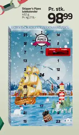 Fleggaard Skipper’s Pipes Julekalender, DKK 98.99 tilbud