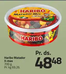 Fleggaard Haribo Matador X-mas, DKK 48.48 tilbud