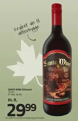 Fleggaard SANTA WINE Glühwein, DKK 29.99 tilbud