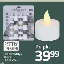 Fleggaard LED Fyrfadslys, DKK 39.99 tilbud