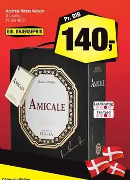 Calle Amicale Rosso Veneto, DKK 140 tilbud