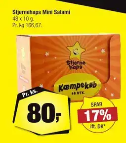 Calle Stjernehaps Mini Salami, DKK 80 tilbud
