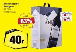 Calle Andes Cabernet Sauvignon, DKK 40 tilbud