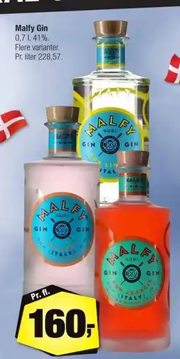 Calle Malfy Gin, DKK 160 tilbud
