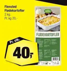 Calle Flensted Flødekartofler, DKK 40 tilbud