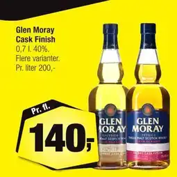 Calle Glen Moray Cask Finish, DKK 140 tilbud