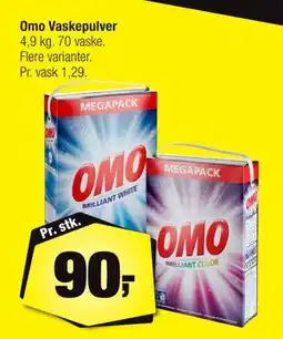 Calle Omo Vaskepulver, DKK 90 tilbud