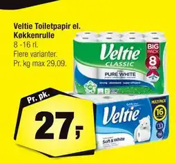 Calle Veltie Toiletpapir el. Køkkenrulle, DKK 27 tilbud