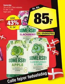 Calle Somersby, DKK 85 tilbud