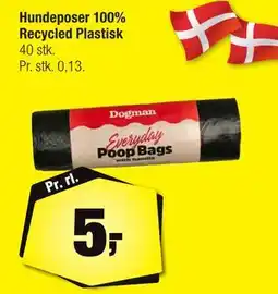 Calle Hundeposer 100% Recycled Plastisk, DKK 5 tilbud
