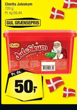 Calle Cloetta Juleskum tilbud
