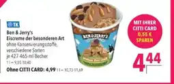 Citti Ben & Jerry's Eiscreme der besonderen Art tilbud