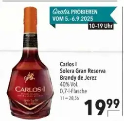 Citti Carlos I Solera Gran Reserva Brandy de Jerez tilbud