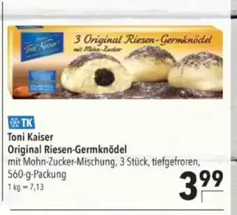 Citti Toni Kaiser Original Riesen-Germknödel tilbud