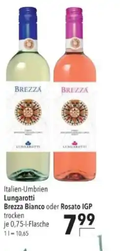 Citti Lungarotti Brezza Bianco oder Rosato IGP tilbud