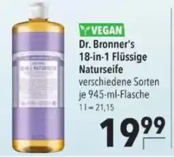 Citti Dr. Bronner's 18-in-1 Flüssige Naturseife tilbud