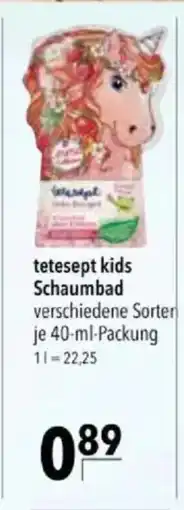 Citti Tetesept kids Schaumbad tilbud
