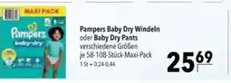 Citti Pampers Baby Dry Windeln oder Baby Dry Pants tilbud