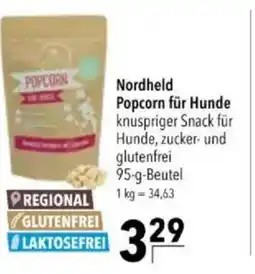 Citti Nordheld Popcorn für Hunde tilbud