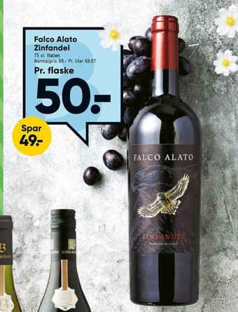 Bilka Falco Alato Zinfandel tilbud