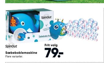 Sæbeboblemaskine