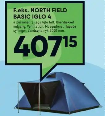 Bilka North field basic iglo 4 tilbud