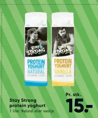 Bilka Stay Strong protein yoghurt tilbud