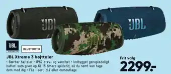 Bilka JBL Xtreme 3 højttaler tilbud