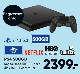 Bilka Ps4 500gb tilbud