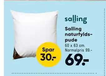 Bilka Salling natur fylds pude tilbud