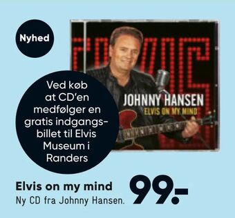 Bilka Elvis on my mind tilbud