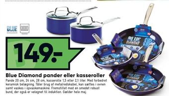 Bilka Blue Diamond pander eller kasseroller tilbud