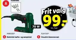 Lidl Elektrisk hæfte- og sømpistol, DKK 99 tilbud