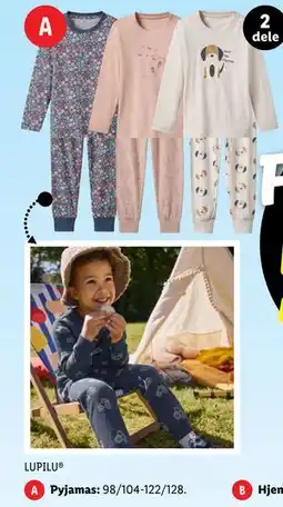Lidl Pyjamas, DKK 50 tilbud