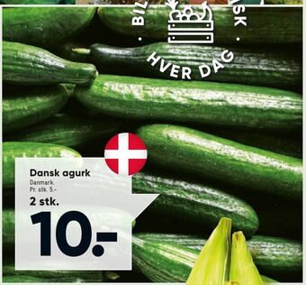 Bilka Dansk agurk tilbud