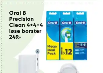 Bilka Oral B Precision Clean 4+4+4 løse børster tilbud