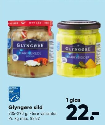 Bilka Glyngøre sild tilbud