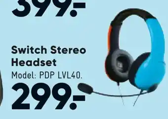 Bilka Switch Stereo Headset tilbud